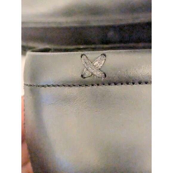 GORDON RUSH Black Made in Italy MEN'S slip-on Loafers Size 8 1/2 - Picture 8 of 10